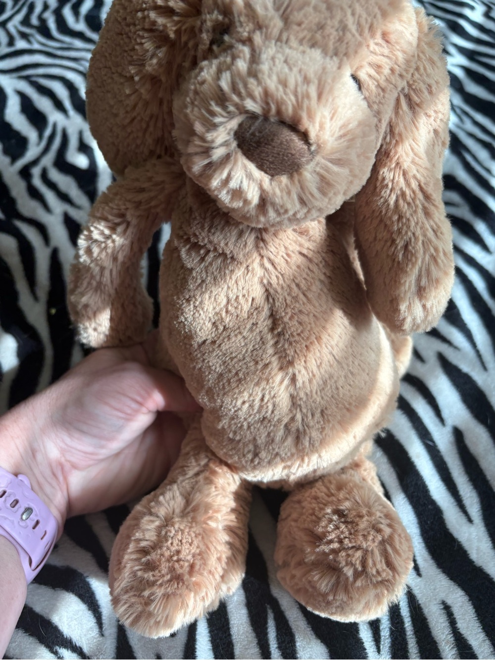 Jellycat Tan Plush Dog Stuffed Animal